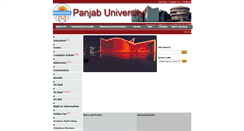 Desktop Screenshot of old.puchd.ac.in